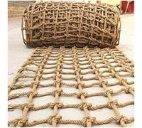 Rete in Corda di Canapa retrò for Balcone con Amaca Altalena, Rete in Corda di Grandi Dimensioni for Rete di Supporto for Piante in Rete di Iuta for ringhiera del Parco Giochi(3m*4m)