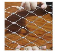 Rete in corda in acciaio inossidabile 304 per la sicurezza del balcone, 4 cm/1,5 mm, barriera per animali e pollame, rete di protezione resistente (0,6 x 15 m)