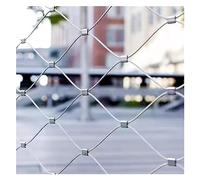 rete in corda resistente alla corrosione, Rete di sicurezza for ringhiera 10 cm/2 mm protezione anticaduta fai da te decorativa(1.5x10m)