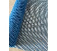 Rete in plastica blu solida per giardinaggio fuori terra piscina e balcone robusta griglia da parete per fiori Bals tures ringhiera esterna proteggere recinzione Dimensioni: