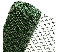 Rete in plastica per recinzione, RO5/150HD, 1,5m², maglie 50 mm, 1,5 m di larghezza, colore: verde scuro (al metro)