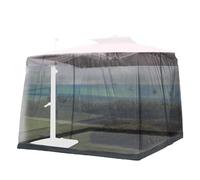 Rete in poliestere con griglia a mosca terrazza, completa | Network for the Outdoor Life, doppia cerniera, migliora la tua esperienza all'aperto in giardino con una zanzara BA