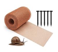Rete in Rame, 12,7cm*12m Maglia di Rame Flessibile, Reti per Giardino, Recinzione in Rame, Rete di Protezione Contro Lumache, Recinzione per Lumache, Rete Rame Controllo Parassiti
