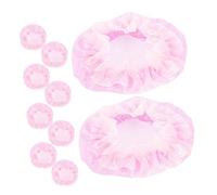 Rete Invisibile per Chignon Rosa, 10 Pezzi per Danza e Ginnastica | Maglia Sottile e Tessuto, Integrazione Discreta L’acconciatura, Mantiene Ordine su Trecce e Chignon
