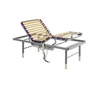 Rete letto articolata elettrica con gambe regolabili e lunghezza 200 cm