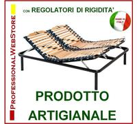 RETE LETTO con ALZATA TESTA PIEDI 165 x 190 195 200 205 210 RETI LETTI SANITARI