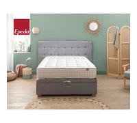 Rete letto contenitore Hercule Grigio 2 x 90 x 200 cm