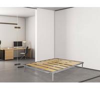 Talamo Italia - Rete letto matrimoniale Anagaia, Rete ortopedica a doghe larghe, 100% Made in Italy, Cm 160x190h31