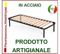 RETE LETTO SINGOLO RETI LETTI UNA 1 PIAZZA CM 90x190 ORTOPEDICA DOGHE PIEDI 30