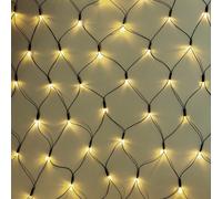 Rete luminosa a LED da 240 bianco caldo catena luminosa interna ed esterna ca...