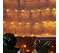 Rete luminosa a LED per esterni, 3 x 3 m, rete luminosa per interni, rete di luci esterne, rete di luci esterne, rete di luci per esterni, catena di luci per esterni