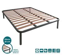 RETE MATRIMONIALE KING SIZE FUORI MISURA PER LETTO 160 170 175 180 190 IN LEGNO
