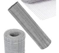 Rete Metallica Elettrosaldata 50cm x 10mt Maglia 63x63mm Zincata Recinsione