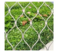 Rete metallica in acciaio inossidabile da 5 cm/1,5 mm, flessibile, per ringhiera, rete espandibile per gabbie per animali e pollame (2 x 30 m), soluzione di sicurezza versatile e resistente alla