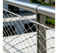 Rete metallica in acciaio inossidabile, rete di sicurezza flessibile