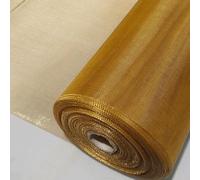 Rete metallica in rame， Filtro in filo di rame, rete in, setaccio in puro, filtrante ad alta densità, filtro schermatura contro le impurità delle interferenze(Brass 1x1m,150 mesh)