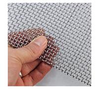 Rete Metallica Intrecciata in Acciaio Inossidabile Rete Metallica Intrecciata a 10 Maglie - Rete Metallica in Acciaio Inossidabile 304 - Foro da 2 mm - Foglio di Rete per roditori - Rete Metallica d