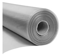 Rete Metallica Intrecciata in Acciaio Inossidabile Rete metallica intrecciata in acciaio inossidabile 304, rete di ventilazione a 20 maglie, zanzariera da giardino for mattoni forati(1.2x9m)