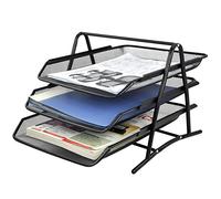Rete metallica KA mobiletto documento vassoio da scrivania ufficio A4 Letter Paper organizer Tidy Storage Ice A4 Letter rete metallica Doc