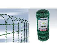 RETE METALLICA ORNAMENTALE arcoplax Cavatorta H. 40 - 25 mt PLASTIFICATA VERDE