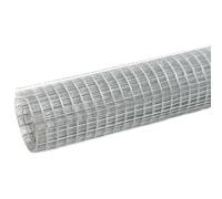 Rete metallica per recinzione 10 x 0,5 m, zincata per giardino e protezione - durevole, resistente alle intemperie, ideale per animali e piante