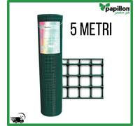 RETE ZINCATA E PLASTICATA CORRAL PLAST DA 25 MT 12.7 X 12.7 da 50 cm a 150 cm