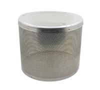 Rete metallica per riscaldatore a gas per esterni stufe a pellet per esterni patio giardino stufa fungo copertura griglia riscaldatore infrarossi esterno (Argento, 260mm)