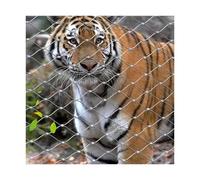 Rete metallica resistente in acciaio inossidabile 304, 25 m x 1,2 m, versatile rete di sicurezza per interni ed esterni, griglia flessibile per la massima protezione