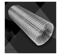 Rete metallica, tessuto in acciaio inossidabile, rete metallica saldata, filo di acciaio, tessuto a maglie da 1/2 pollice, rete saldata in acciaio inossidabile 304 (1,2 m x 5 m (47,2 pollici x 16,4