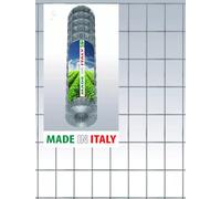 RETE METALLICA ZINCATA H200CMX25MT ELETTROSALDATA PER RECINZIONE MAGLIA 5X7,5CM