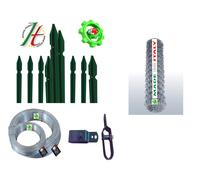 RETE METALLICA ZINCATA + PALETTI RECINZIONE + FILO ZINCATO + TENDIFILO KIT CM..