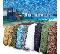 Rete Militare da Caccia Reticolato da Camuffamento Leggera Decorazione con Effetto Parasole per Feste a Thema Auto Copertine Mimetiche per Nascondersi Durante La Caccia 10 * 14m Colore Oceano