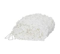 Rete mimetica, 150D, diverse dimensioni disponibili, 2 x 3 m, 3 x 4 m, 3 x 5 m, bianco, 2x5M(6.6x16.4ft)