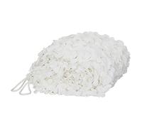 Rete mimetica, 150D, diverse dimensioni disponibili, 2 x 3 m, 3 x 4 m, 3 x 5 m, bianco, 3x6M(10x20ft)