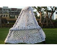 Rete mimetica, 150D, diverse dimensioni disponibili, 2 x 3 m, 3 x 4 m, 3 x 5 m, bianco, 6x6M(20x20ft)