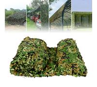 Rete mimetica da 6 * 4 m Rete militare mimetica da campeggio Caccia militare Foglie del bosco Rete mimetica per esterni green
