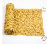 Rete Mimetica da Caccia 2x4m 3x9m 4.5x12m 6x7m 8x16m 10x10m Reti mimetiche sabbia, reticolato da Camuffamento in tessuto Oxford 150D, Rete da caccia militare Ombra Tende da campeggio(5.5x5.5m)