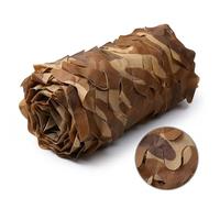 Rete Mimetica Deserto Militare Sabbia Telo Mimetico Caccia Rete Ombreggiante Rete da Pesca per Caccia Tiro Copertura Auto Fuoristrada Tenda Ombreggiante Campeggio Esterno Softair 2m-15m