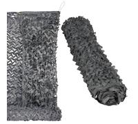 Rete Mimetica Militare Grigio 5x20m Rete Mimetica Per Protezione Solare Rete Decorativa Ombreggiante,Campeggio,Caccia,Decorazione,Rete Mimetica,Copertura Auto