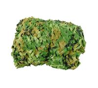 Rete Mimetica Militare, Rete Mimetica con Supporto in Rete, Parasole in Tessuto Oxford 210D, Reti a Rete for Protezione Solare in Rotolo Sfuso for Caccia, Tiro alla Cieca, Decorazioni(15m x 15m)