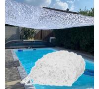 Rete mimetica per decorazione esterna, copertura ombreggiante da giardino, pergola, versatile design mimetico per privacy ed estetica