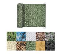 Rete Mimetica Rete Mimetica Giungla Reticolato da Camuffamento Militare Camouflage Net per 2x3m 3x4m 4x6m Caccia Decorazione Parasole Campeggio Feste Nascondersi Ombra Reti Mimetiche 5x5M Verde