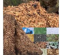 Rete Mimetica Rinforzata Tessuto Oxford 210d Protezione Solare Varie Misure e Colori Frangivista per Giardino Tempo Libero Campeggio Feste Bar Decorazione per La Caccia 2 * 4m Colore del deserto