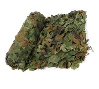 Rete Mimetica Verde 1.5x2m 2x4m 2x10m 3x4m 4x4m 5x5m 5x10m 6x8m 7x7m Rete Ombreggiante Protezione Solare Frangivista per Caccia Esterna Foresta Paesaggio Decorazione(2x5 M)
