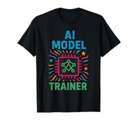 Rete neurale di formatori di modelli AI - Machine Learning & Tech Maglietta