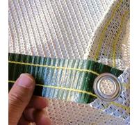 Rete occhiellata ombreggiante frangisole Agri 90 White Bianca - in ITALIA