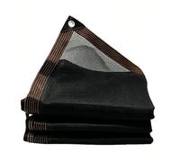 Rete Ombreggiante 225 x 500 cm Antistrappo e Protezione Solare Privacy Pulisce Facilmente Vela Ombreggiante Impermeabile per Fiori Colture Serre Posto Auto Coperto Piscina, Nero