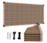 Rete-Ombreggiante 3.4 x 6.1m-Telo-Esterno Con Occhielli Resistente Ai Raggi UV Vela Ombreggiante, per Giardino/Pergola/Serra/Balcone/Cortile