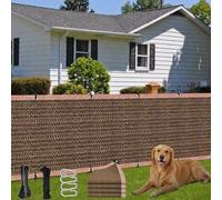 Rete-Ombreggiante 3.7 x 3.7m-Telo-Esterno Con Occhielli Resistente Ai Raggi UV Vela Ombreggiante, per Giardino/Pergola/Serra/Balcone/Cortile