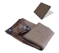 Rete Ombreggiante 3x4m 6x6m 4x10m Vela Ombreggiante Rettangolare, Telo Ombra Esterno Resistente UV, Traspirante Tessuto per Piante, Copertura da Serra(2x4m(6.5x13ft))